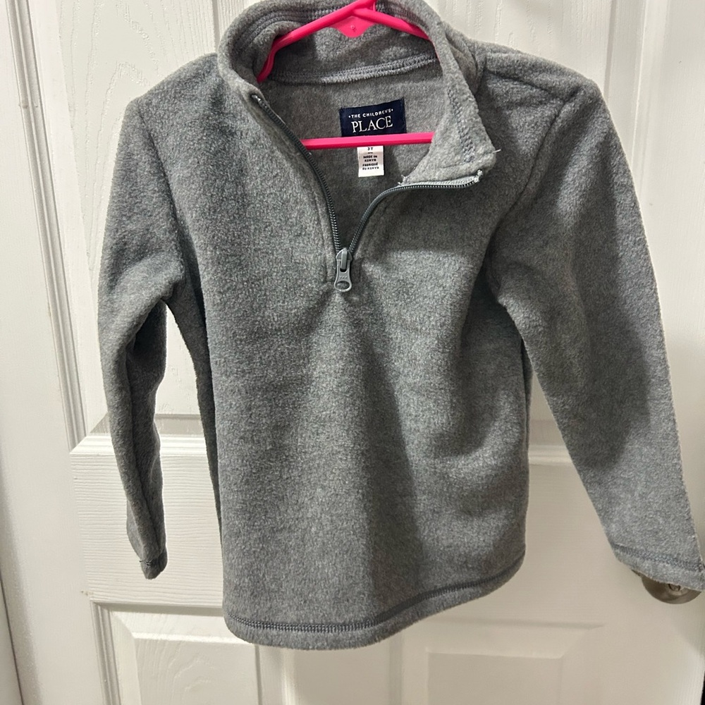 The Children's Place Charcoal Kids Fleece Sweater